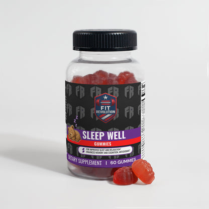 Sleep Well Gummies (Adult)
