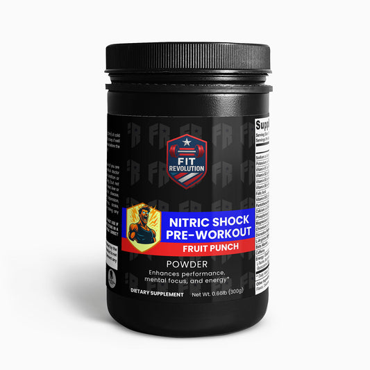 Nitric Shock Pre-Workout Powder (Fruit Punch)